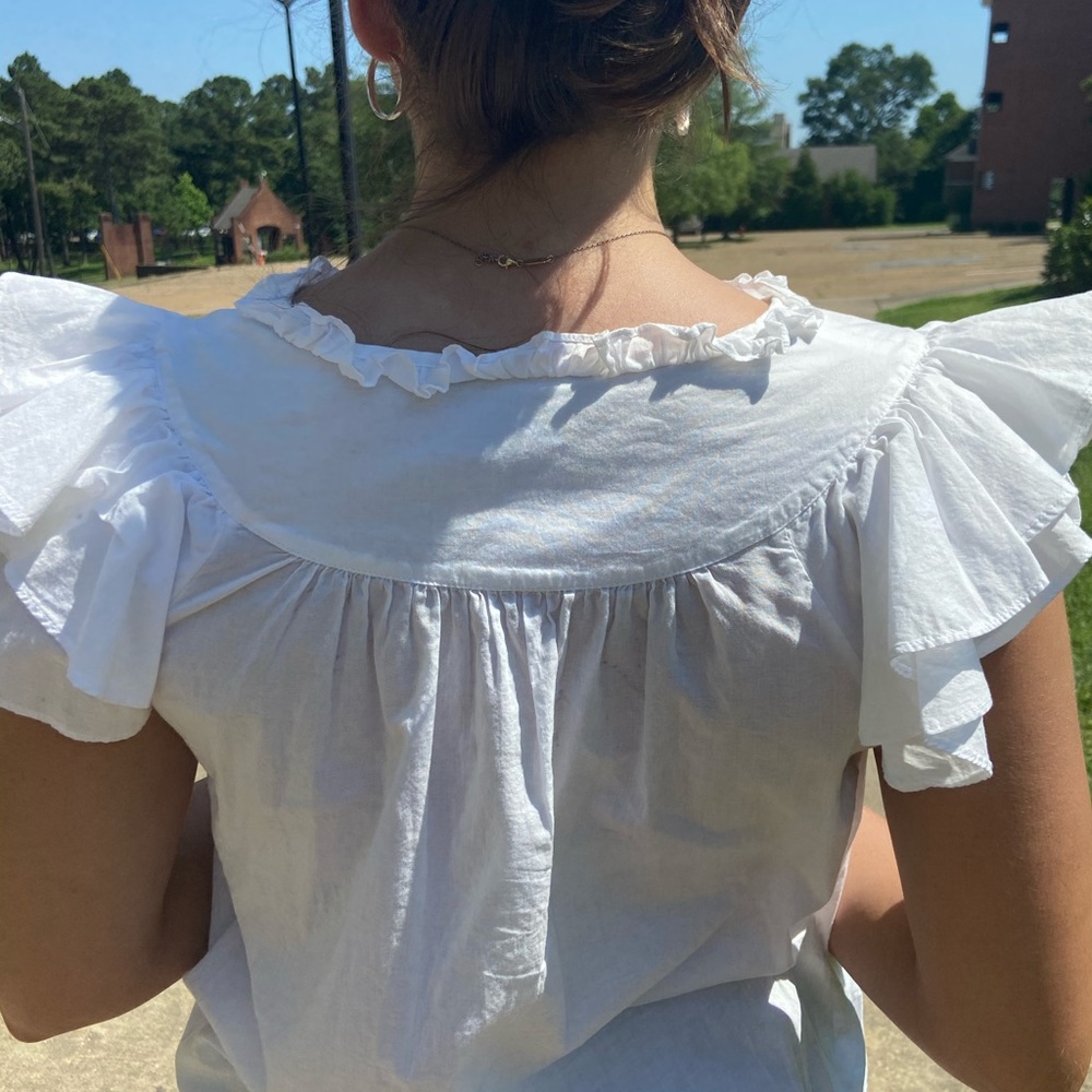 Frilly Ralph Lauren Blouse - Picture 2 of 5